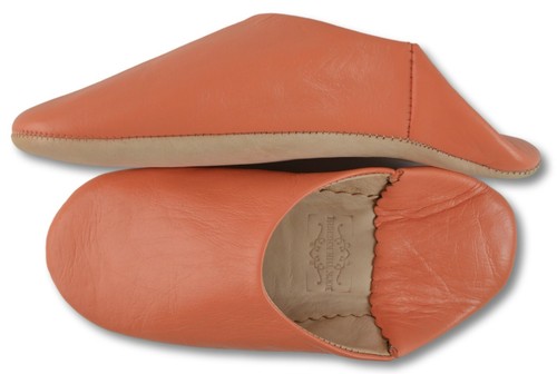 MOROCCAN LEATHER BABOUCHE SLIPPERS SHEEPSKIN SLIDES MULES WOMENS **HANDMADE** - Picture 53 of 205