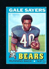 1971 Topps Football #150 Gale Sayers, Chicago Bears, HOF, VG!