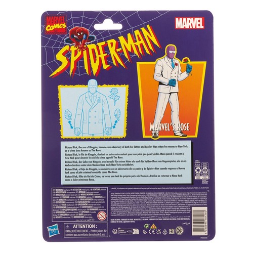 Marvel Legends 6" Spider Man Retro Wave 3 Marvel's Rose Actionfigur - Bild 8 von 8