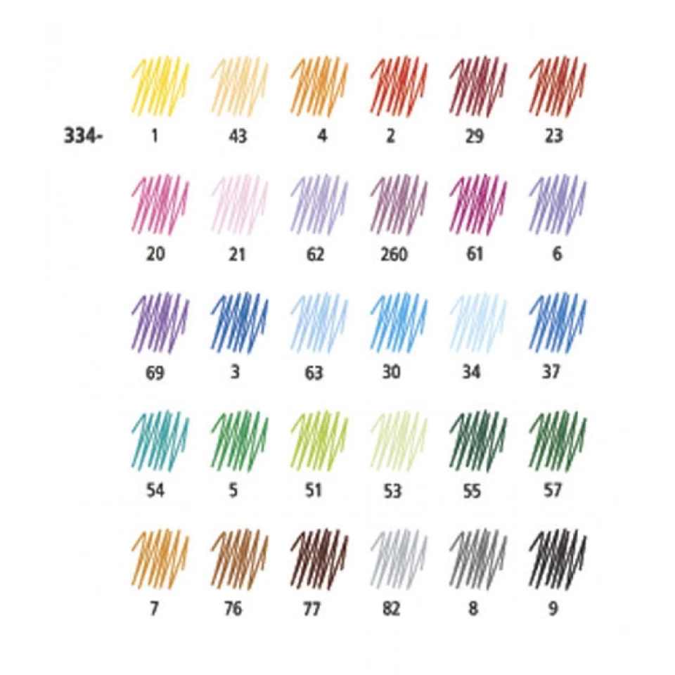 Staedtler Triplus Fineliner 334 Triangular Barrel - Superfine 0.3mm Tip - Image 2 of 2