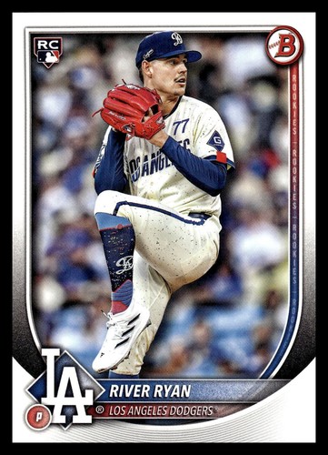 Set squadra Topps Bowman 2025 carta Los Angeles Dodgers - Foto 8 di 17