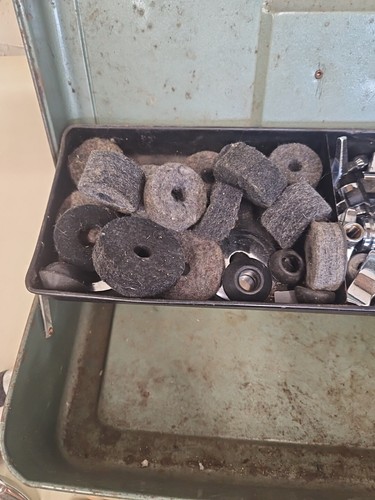Lote de accesorios de batería. Baquetas, cerraduras de memoria, llave de voz, Gibraltar, etc. GE8 - Imagen 11 de 23
