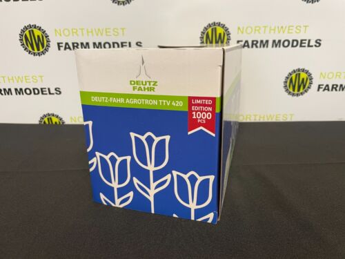 UNIVERSAL HOBBIES 6697 1:32 SCALE DEUTZ-FAHR AGROTRON TTV 420 LIMITED EDITION - Picture 3 of 3