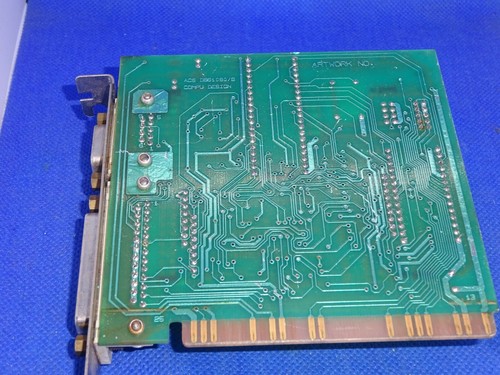 COMMEDORE 1986 ACS D861090/A 8 BIT ISA SERIAL / PARALEL ADAPTER #GK5365 - Bild 4 von 4