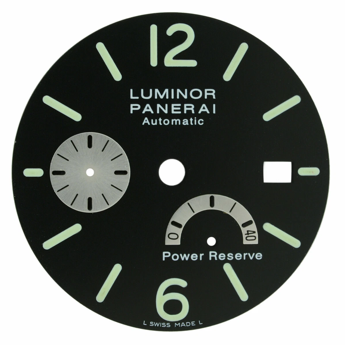 Panerai Luminor Power Reserve Black 32mm Watch Dial