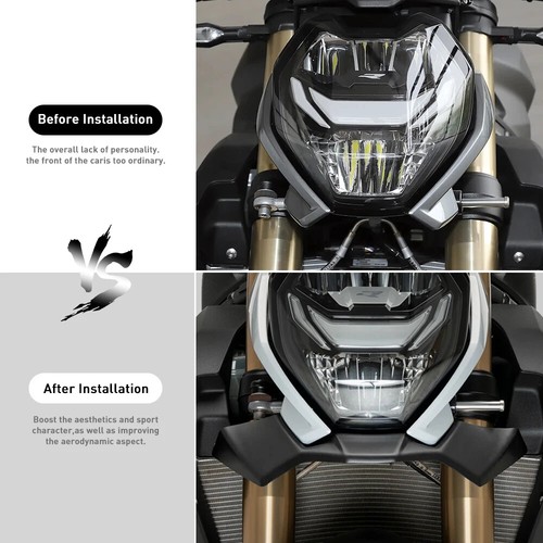Alerón de carga aerodinámica delantero desnudo para BMW M1000R 2023- S1000R 2021- - Imagen 5 de 8