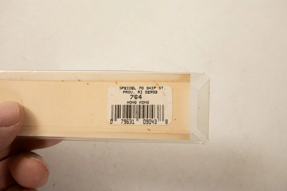 Correa de reloj pulsera Speidel NOS (B4C/JSF6) Casio 20 mm 764/152 reloj tipo goma negra Foto 3 de 4