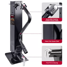 NBJINGYI Trailer Jack Welded-on Trailer Tongue Jack 12000 lbs Height Adjustable