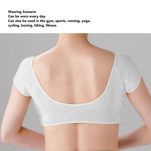 Underarm Sweat Vest Breathable Soft Quick Drying Armpit Sweat Pads Shirt For NOW - Picture 11 of 21