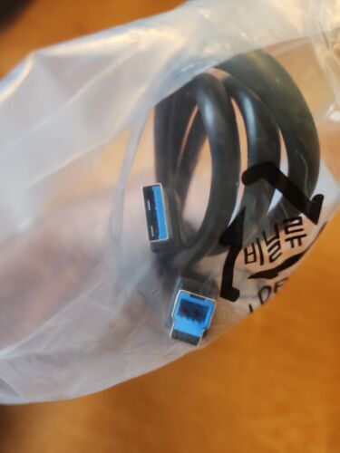 USB A to USB B 3.0 Cable Copartner E119932-T AWM 2725 30V VW-1 - NEW! - Picture 3 of 4