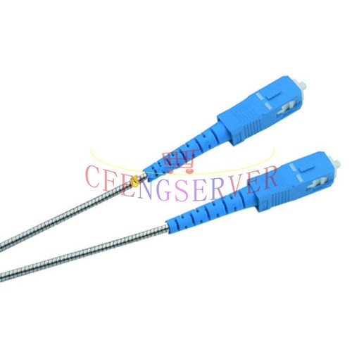 30M Outdoor Waterproof Field Fiber Patch Cord LC to SC LC-SC SM 9/125 Duplex - Picture 3 of 5