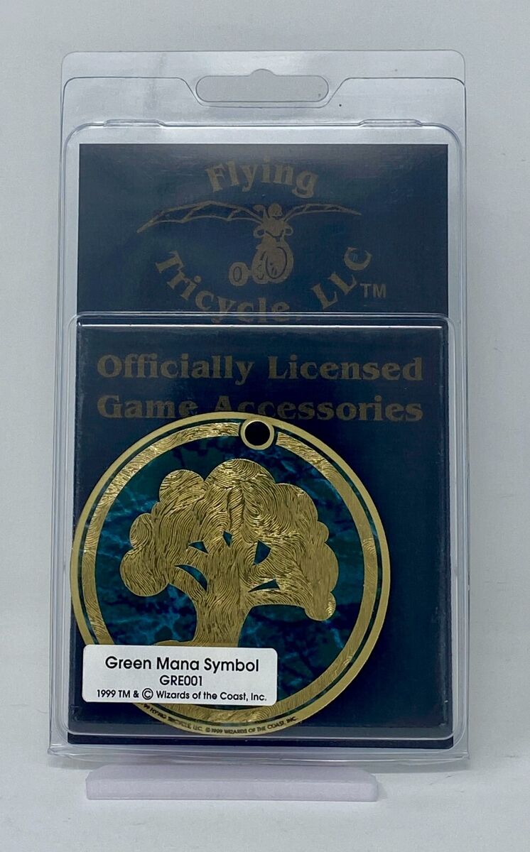 MTG Flying Tricycle 22K Gold Leaf Life Counter Faceplate