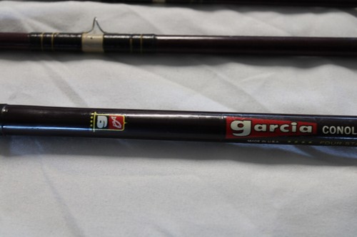 Garcia Conolon 4 Star B541 D Fly Fishing Rod 8' and Holder Dry Fly Action - Picture 8 of 16