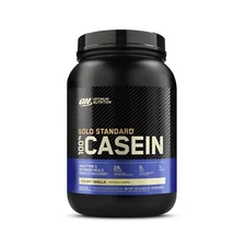 Optimum Nutrition Gold Standard 100% Micellar Casein Protein Creamy Vanilla, 2lb