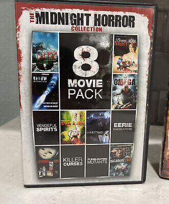 LOT OF 4 DVD HORROR COLLECTION Sets w Multiple Movies On Several Discs READ!!! LOT OF 4 DVD HORROR COLLECTION Sets w Multiple Movies On Several Discs READ!!!