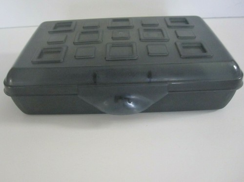 Sterilite Pencil Case Organizer Holder 8 3/8 X 5 5/8 X 2 1/8 inch New - Imagen 2 de 13