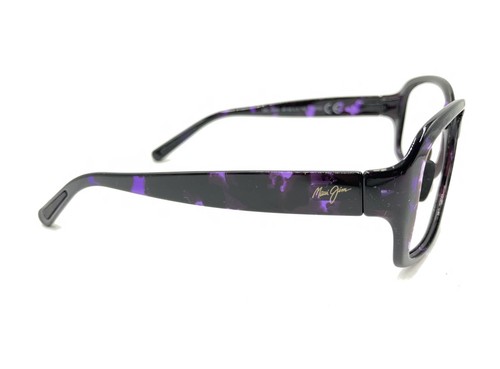 Maui Jim Koki Beach MJ433N-28T Black Purple Sunglasses Frames 56-16 130 Japan - Picture 4 of 12