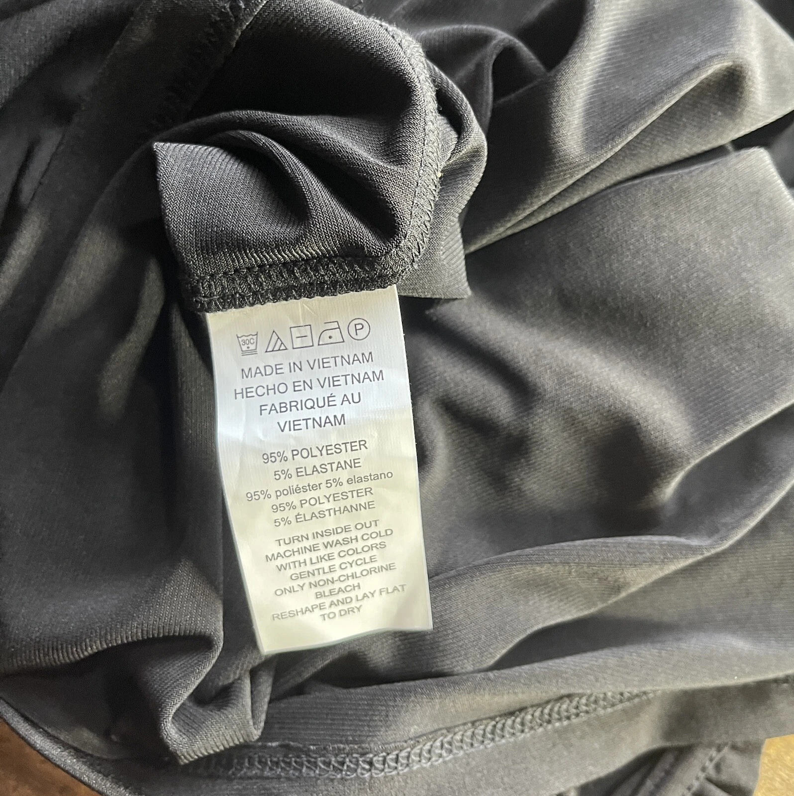 Nuovo! Abito slip Michael Kors nero senza maniche semplice lavorato a maglia stretch taglia XS