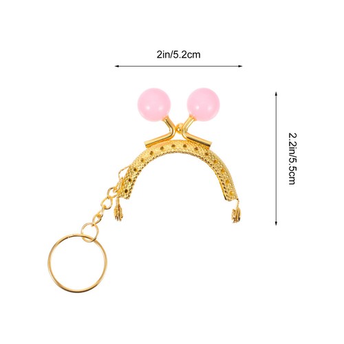 9 Pcs Süßigkeitenperlen Und Gold Reisen Dekorativ Handtaschenzubehör - Bild 10 von 12
