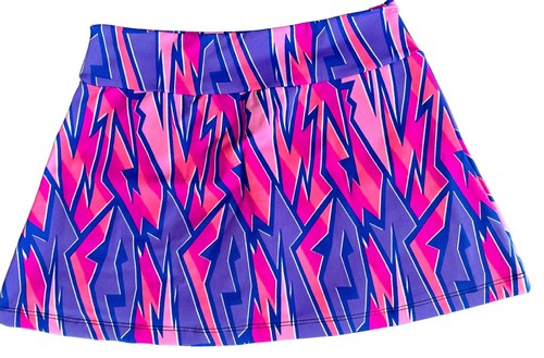 Skorts Skirts Shorts Brazilian Lycra Sports Games Colourful Tennis Golf Women - Picture 65 of 108