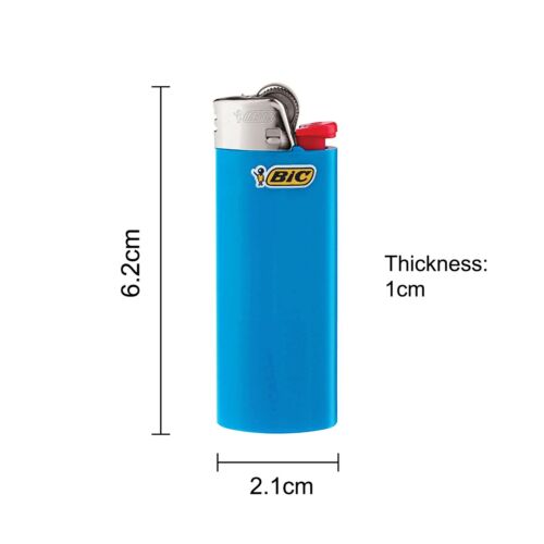 50x Bic Lighters Small Genuine J25 Mini Cigarette Tobacco Lighter Free Postage - Picture 2 of 3