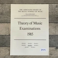 ABRSM Theory of Music Examinations Grade 5 from 1985 Sheet Music 