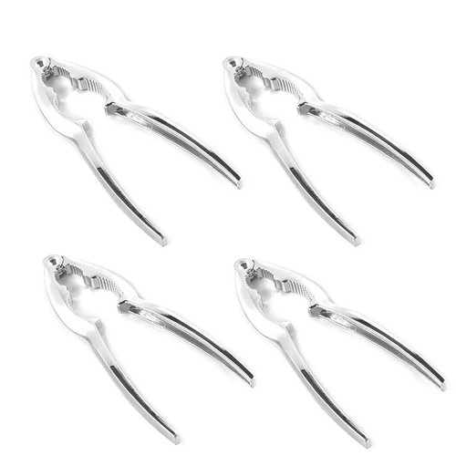 Nut Cracker Sturdy Stainless Steel Seafood Tools Set Lobster Crab Crackers 2/4Pk - Picture 8 of 8