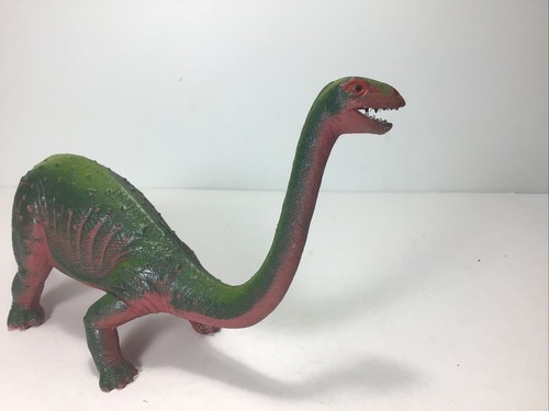Vintage Brontosaurus￼ Dinosaur Dor Mei Dormei figure 1986 16" Classic 80’s - Picture 7 of 8