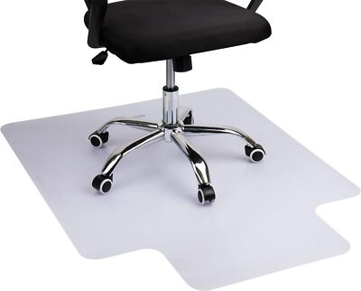 9-To-5 Collection Office Chair Mat Anti-Skid 48 X 36 PVC Clear
