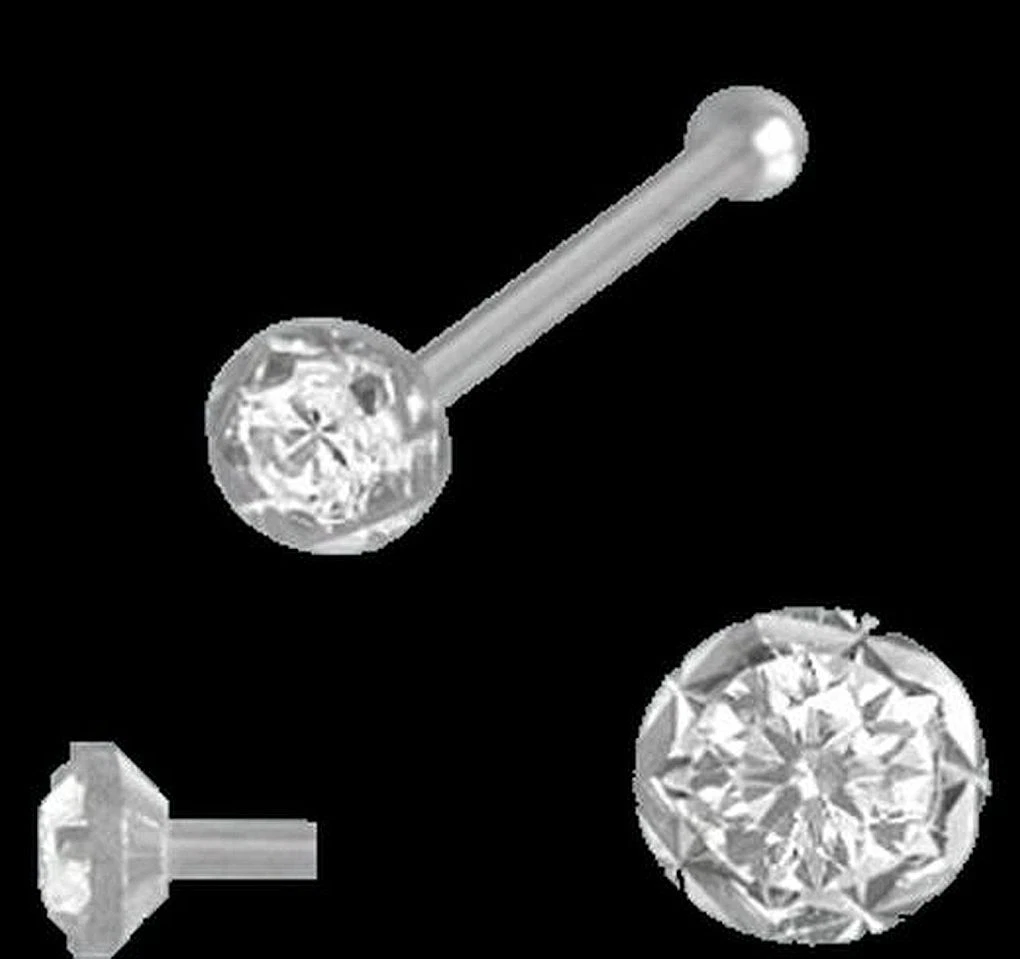 Nasenpiercing Gerade: Nasenstecker Piercing Silber Blume | Schmuck Günstig Online Kaufen