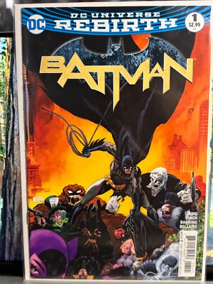 BATMAN #1 NM DC UNIVERSE REBIRTH TIM SALE VARIANT 2ND GOTHAM GIRL DC COMICS 2016
