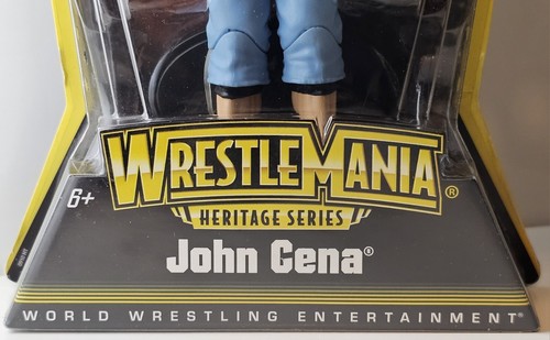 WWE Mattel New Wrestlemania 21 Action Figure Heritage Series 1 John Cena 2010 - Picture 5 of 15