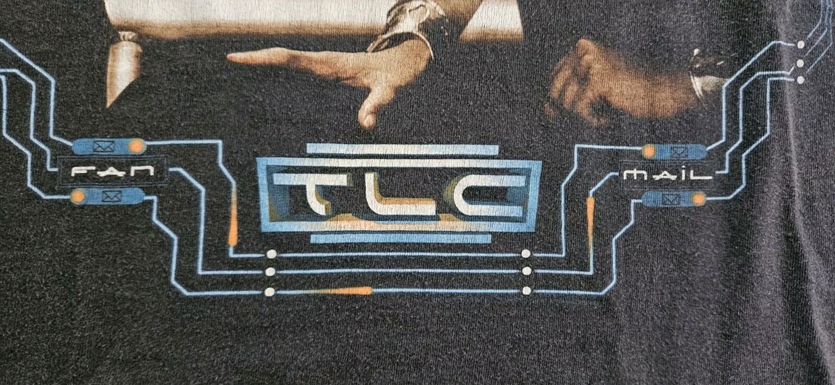 Vintage 90s 1999 TLC Fan Mail Concert Tour Rap Tee Tour L Vintage 90s 1999 TLC Fan Mail Concert Tour Rap Tee Tour L