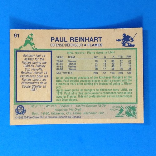 1983-84 O-Pee-Chee #1 to #396 U-PICK Hockey Cards Complete your set NM - Picture 47 of 207