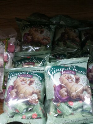 VALUE 3 PACK Trader Joes THE GINGER PEOPLE Original Ginger Chews 5 oz Each