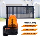 Warning Light for Sliding & Swing Gate Opener AC 110V Alarm Flashing Lamp
