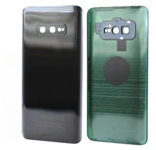 Replacement Back Glass Cover Adhesive For Samsung Galaxy S10e Black Back Cover