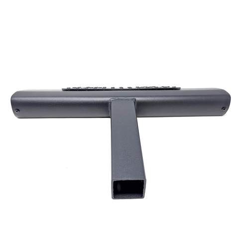 For 2" Receiver Heavy Duty Steel Tow Hitch Step Bar Guard Black 18" Straight Pad - Picture 3 of 13
