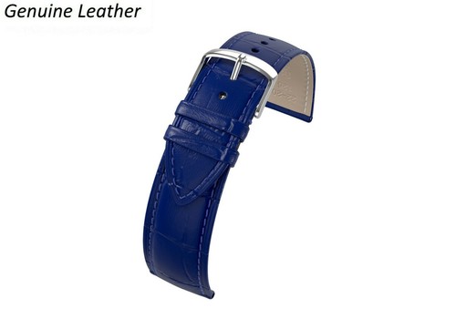 Se adapta a DW DANIEL WELLINGTON Azul Cuero Genuino Reloj para Correa Hebilla Cierre - Imagen 7 de 12