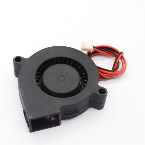 2pcs 12V DC Blower Fan Ultra Quiet Brushless Cooling Fan 5015 50mm x 15mm - Picture 5 of 12