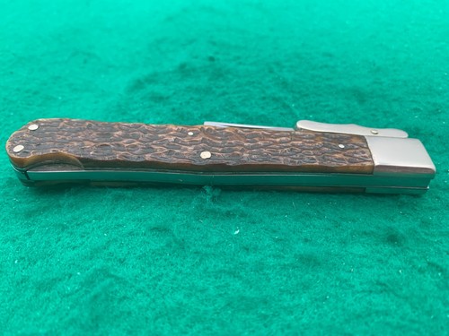 1940 PRE WAR CAMILLUIS SWORD BRAND SWING GUARD Big 4-3/4" LOCKBACK BEST KNIFE - Picture 15 of 18