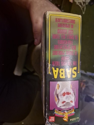 Vintage Bandai Power Rangers Saba sprechender Tiger Säbel Schwert in Box 1994 funktioniert - Bild 3 von 12