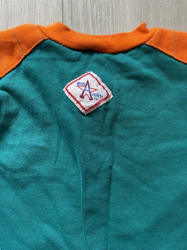 Vintage Miami Dolphins NFL Baby Romper Jumpsuit Size 8 / 9 Months - Picture 3 of 4