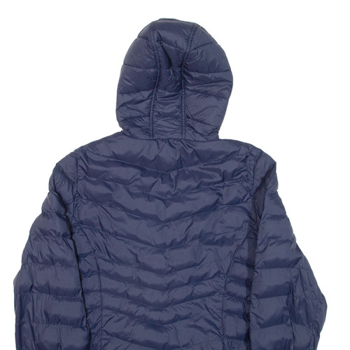 Chaqueta acolchada con aislamiento FILA para niñas azul con capucha M - Imagen 4 de 6