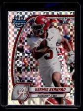 2024 Bowman Chrome U Germie Bernard X-Fractor #156 Alabama Crimson Tide