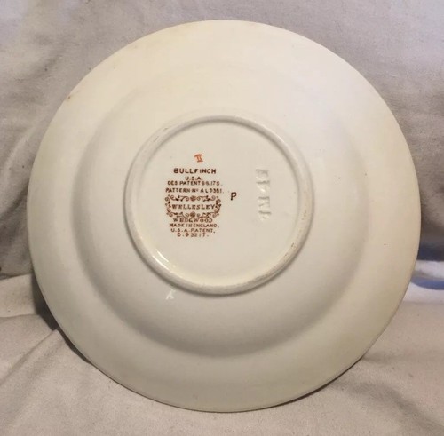 Wedgwood Wellesley Bullfinch Bowl Fruit Creamware 5-3/4” # AL9351 England - Picture 4 of 10