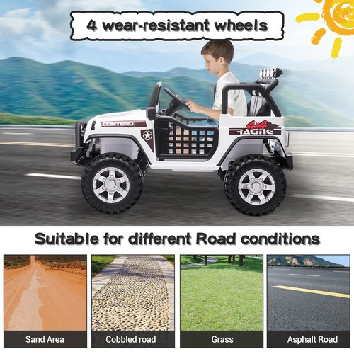 12V Kids Ride On UTV Car for Kids Electric Car Toys 4 Wheeler Off-Road W/Remote - Picture 25 of 30