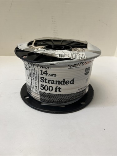 Cerrowire Building Wire 500 ft 14 AWG White - Picture 2 of 2