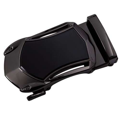 60 Kinds Mens Belts Automatic Buckles Black Leather Ratchet Work Belt Straps - Picture 52 of 147