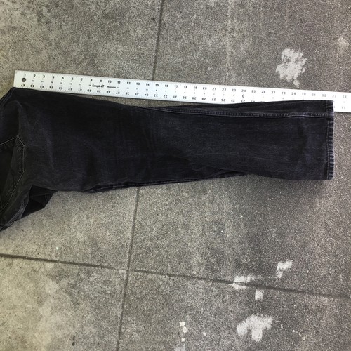 Free World Night Train Jeans Men 38 x 32 Black Regular Straight Leg Denim - Picture 8 of 9